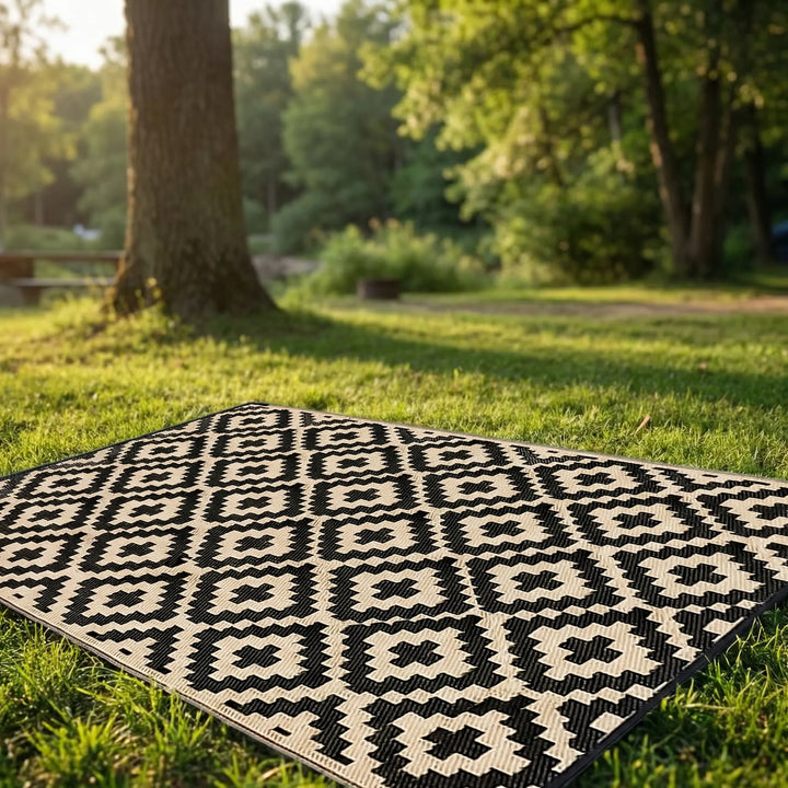 Reversible Boho Outdoor Rug - BohoLaya