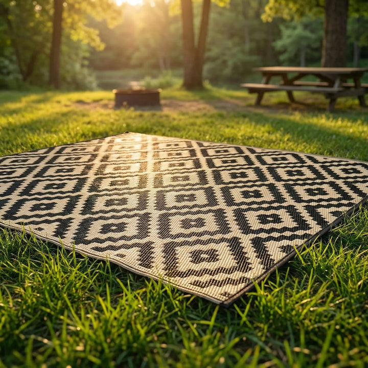 Reversible Boho Outdoor Rug - BohoLaya