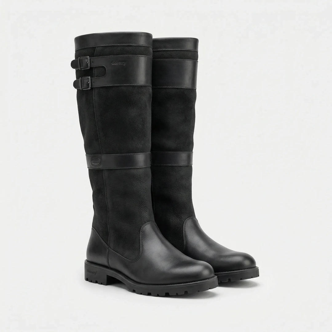 Robuste Damenstiefel Mit Schnallen - Sheila