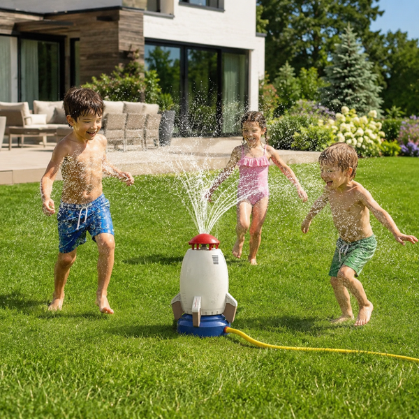 Rocket-Shaped Water Sprinkler - AquaRocket