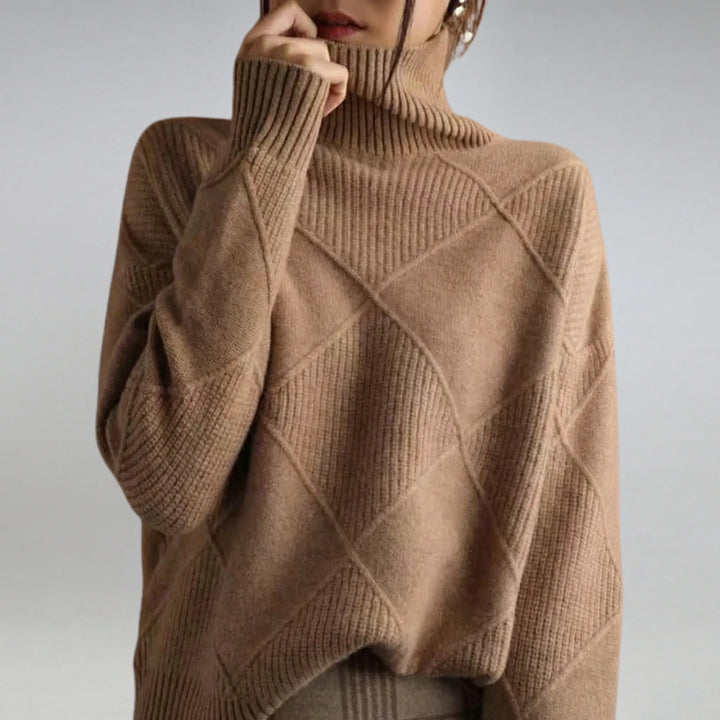 Rollkragenpullover Mit Weiter Passform - Luzie