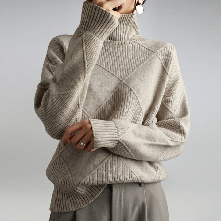 Rollkragenpullover Mit Weiter Passform - Luzie