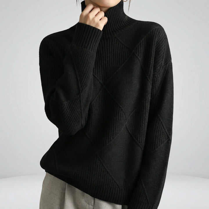 Rollkragenpullover Mit Weiter Passform - Luzie