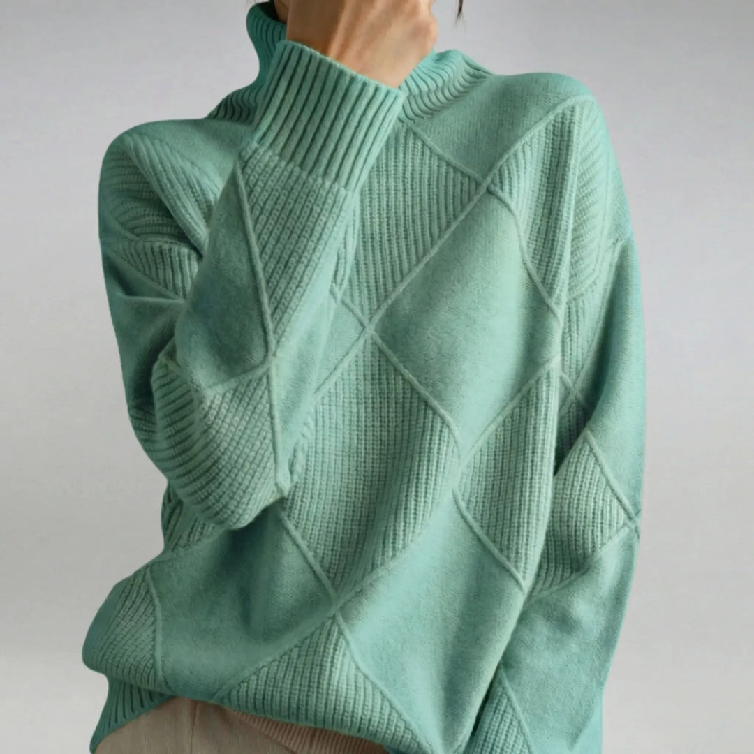 Rollkragenpullover Mit Weiter Passform - Luzie