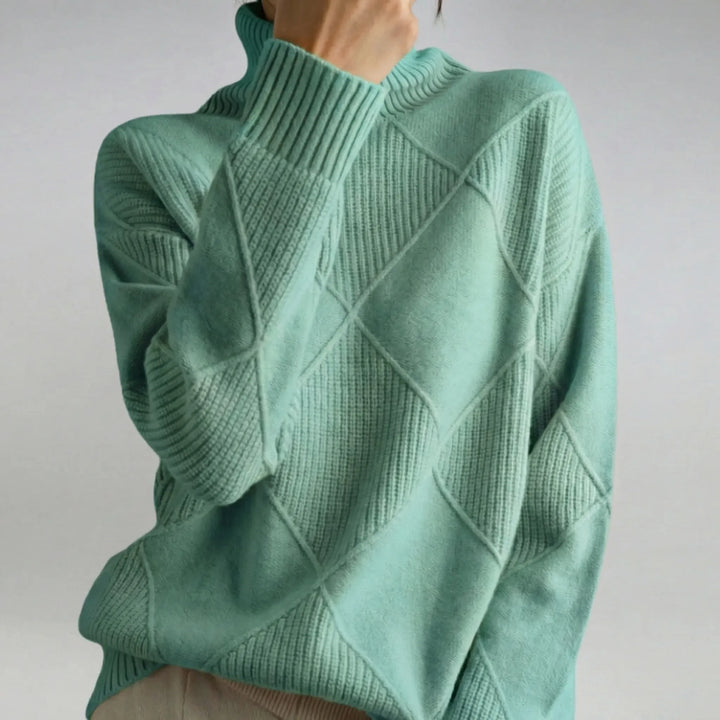 Rollkragenpullover Mit Weiter Passform - Luzie