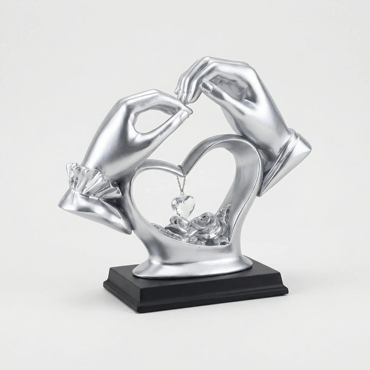 Romantisch Beeldje Met Hartvormige Handen - Amorshape