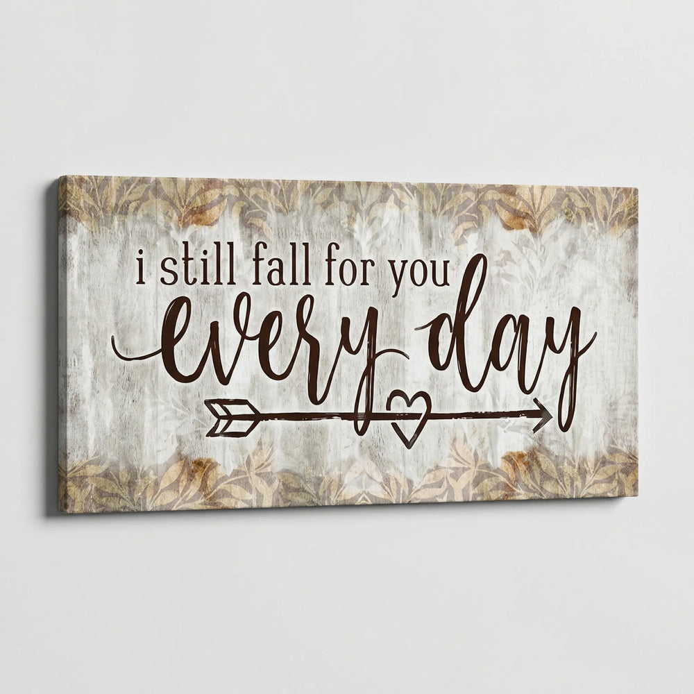Romantisch Liggend Canvasdoek Met Liefdesquote - Lovenote