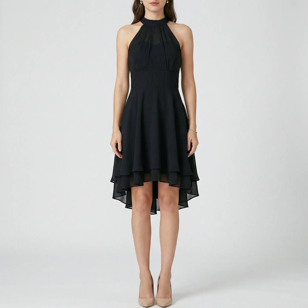 Romantisches Abendkleid Mit Volants - Jessie