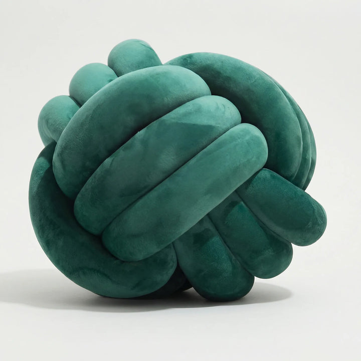 Rond Knoopkussen In Bolvorm - Plushknot