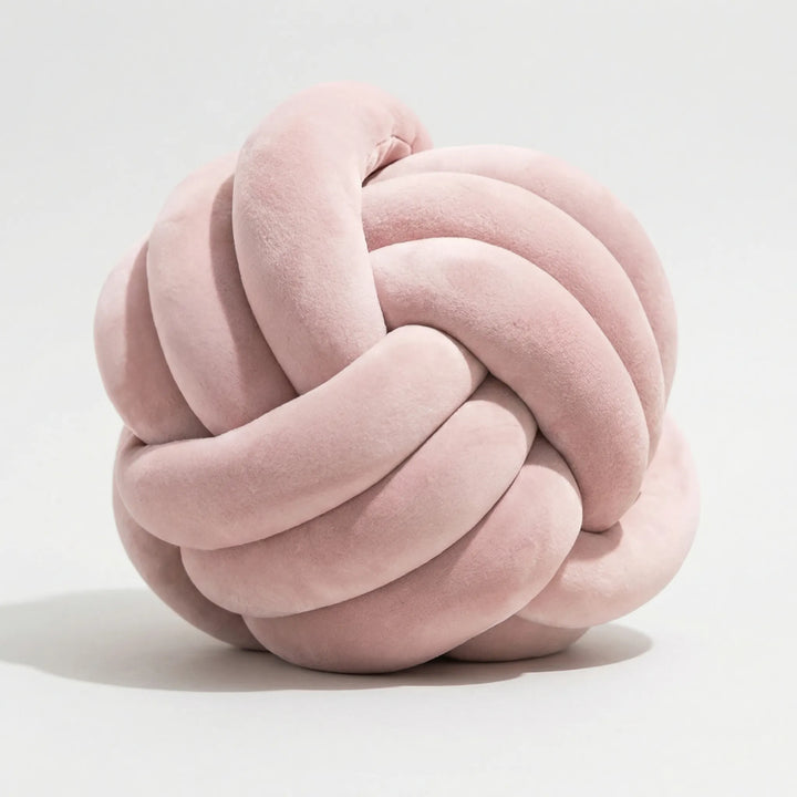 Rond Knoopkussen In Bolvorm - Plushknot