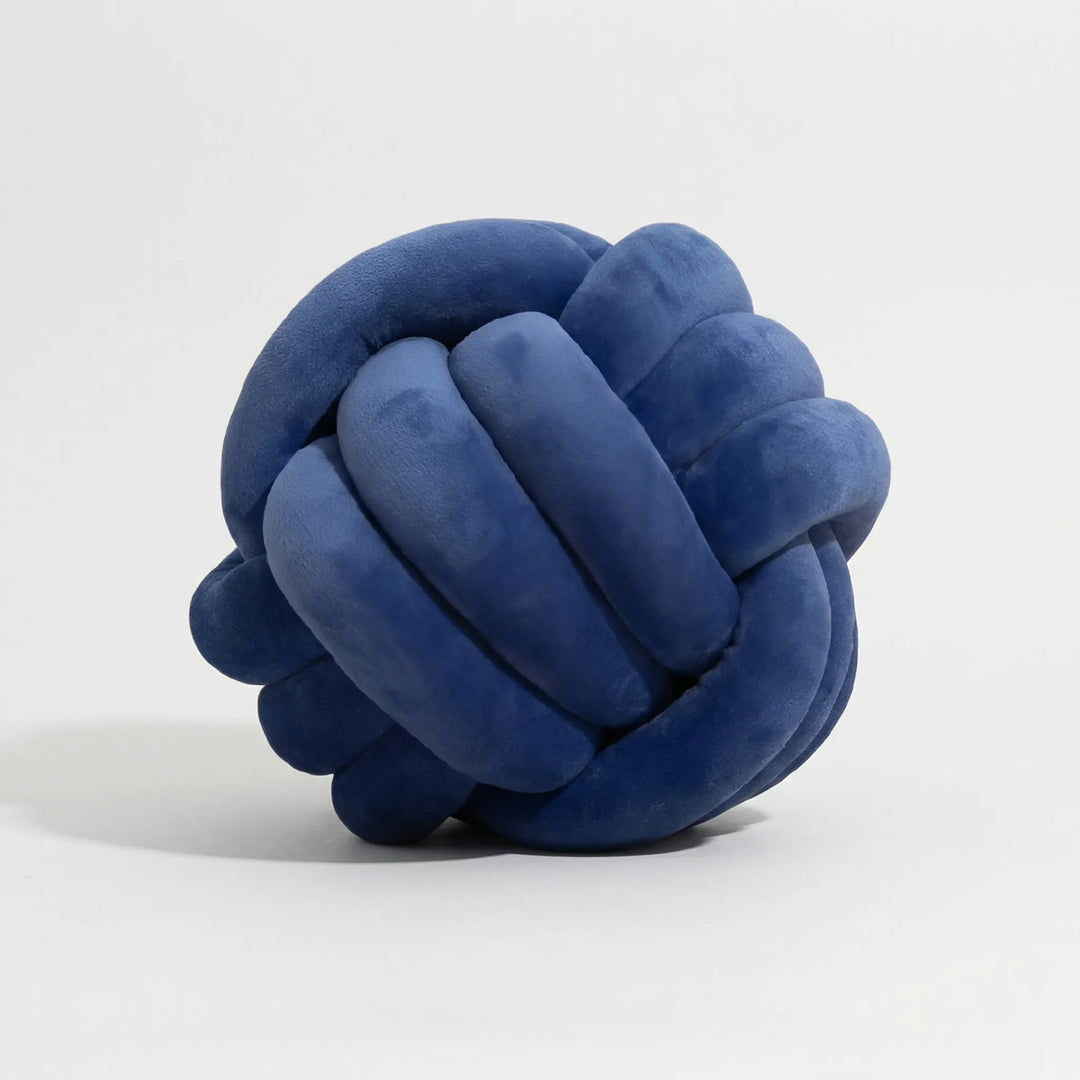 Rond Knoopkussen In Bolvorm - Plushknot
