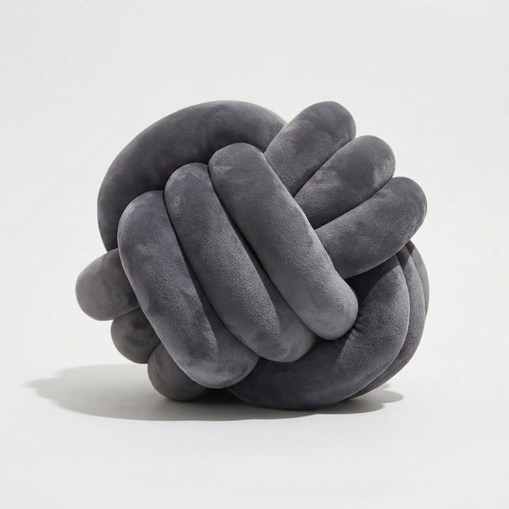 Rond Knoopkussen In Bolvorm - Plushknot