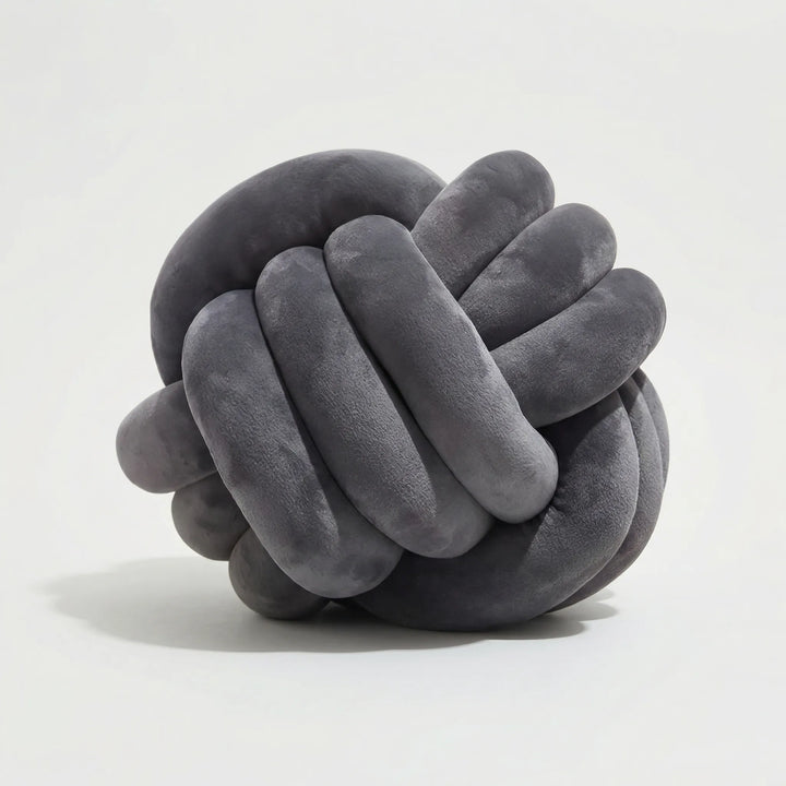Rond Knoopkussen In Bolvorm - Plushknot