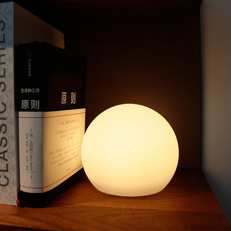 Ronde LED-Tafellamp Met Kleurwisseling - Spheralux