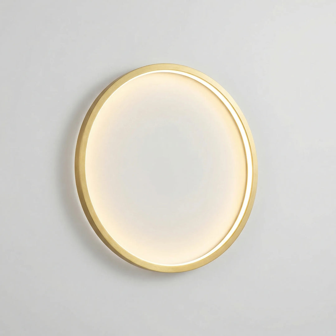 Ronde LED-Wandlamp In Scandinavische Stijl - Halovo