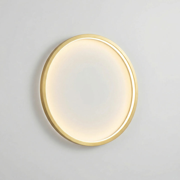 Ronde LED-Wandlamp In Scandinavische Stijl - Halovo