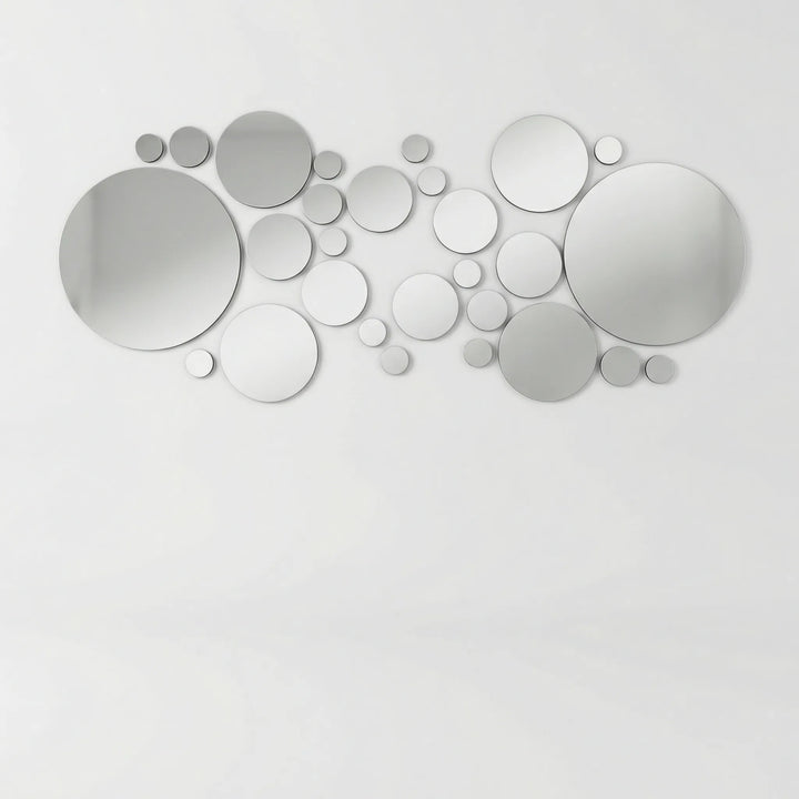 Ronde Spiegel-Wandstickers In Een Set - Circluxe