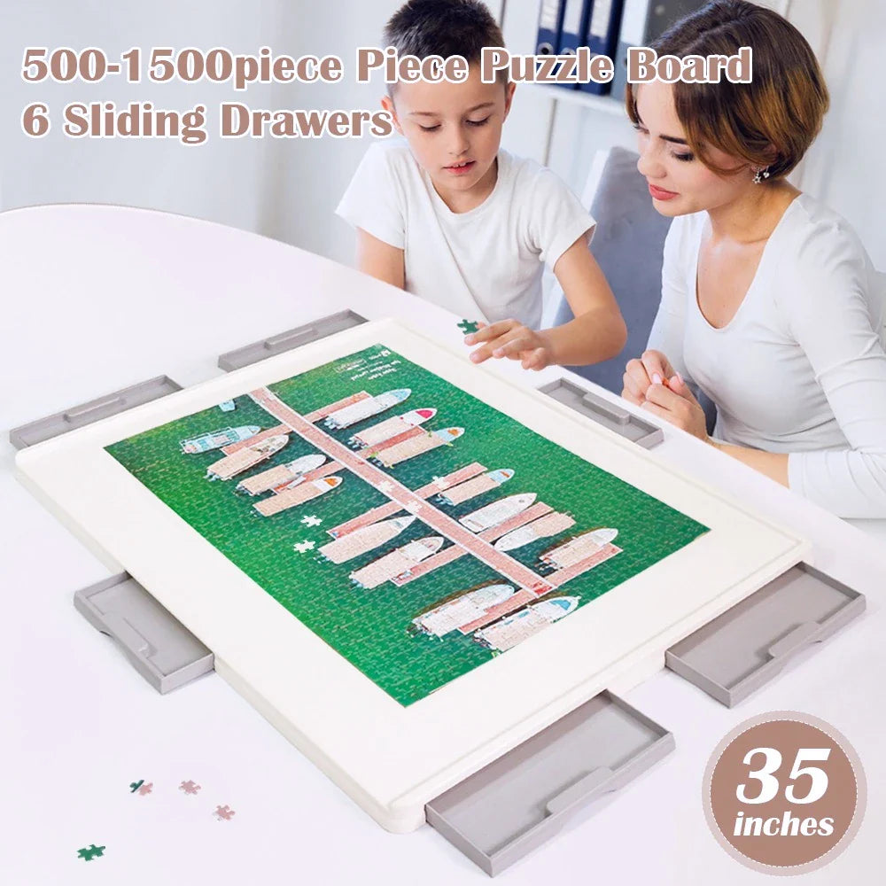 Rotating Puzzle Table - PuzzleOrbitz