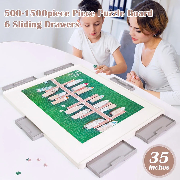 Rotating Puzzle Table - PuzzleOrbitz