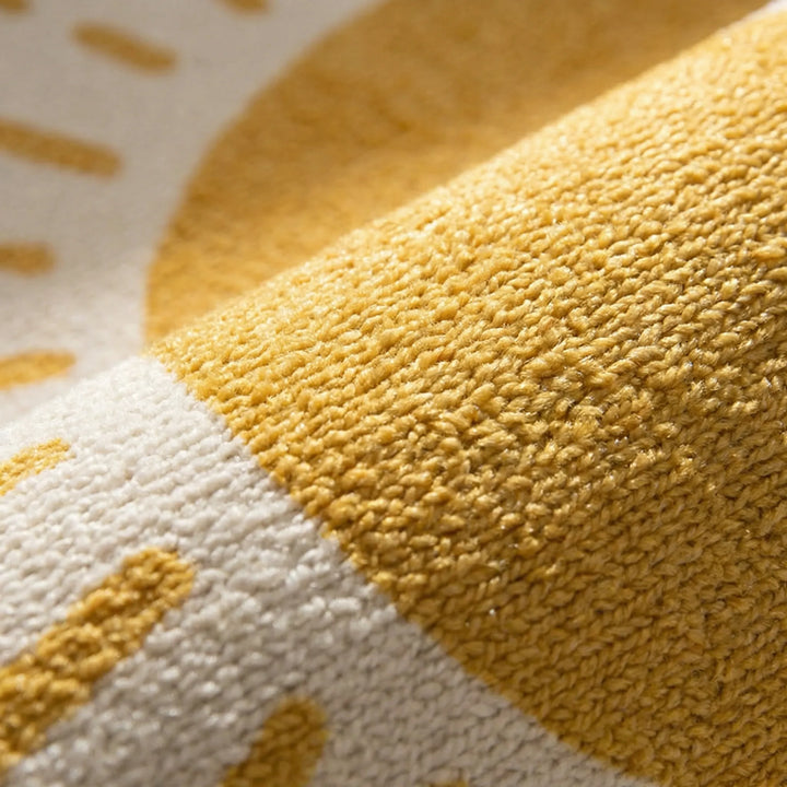 Round Accent Floor Rug - Cirawarm