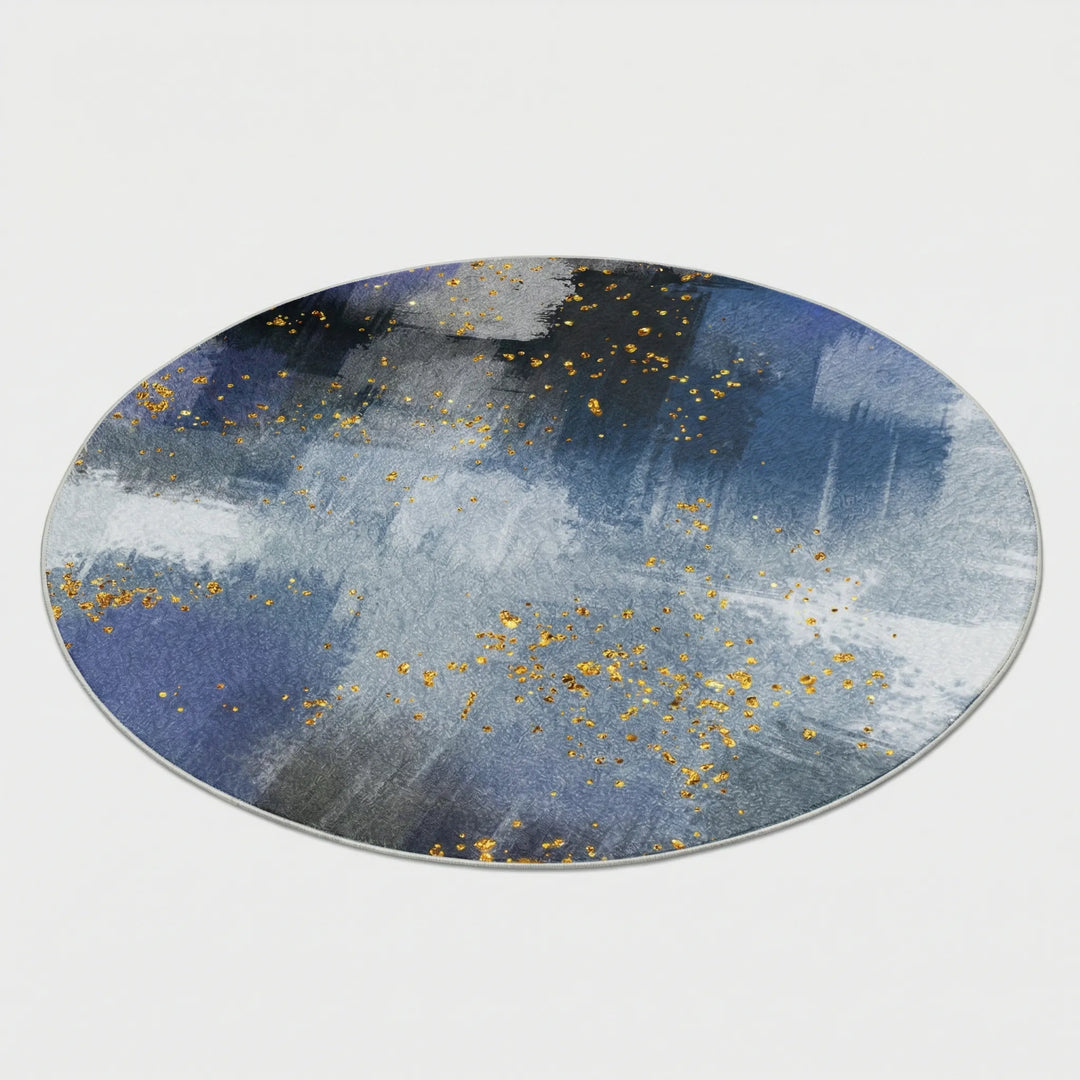 Round Boho Area Rug - LunariaRug