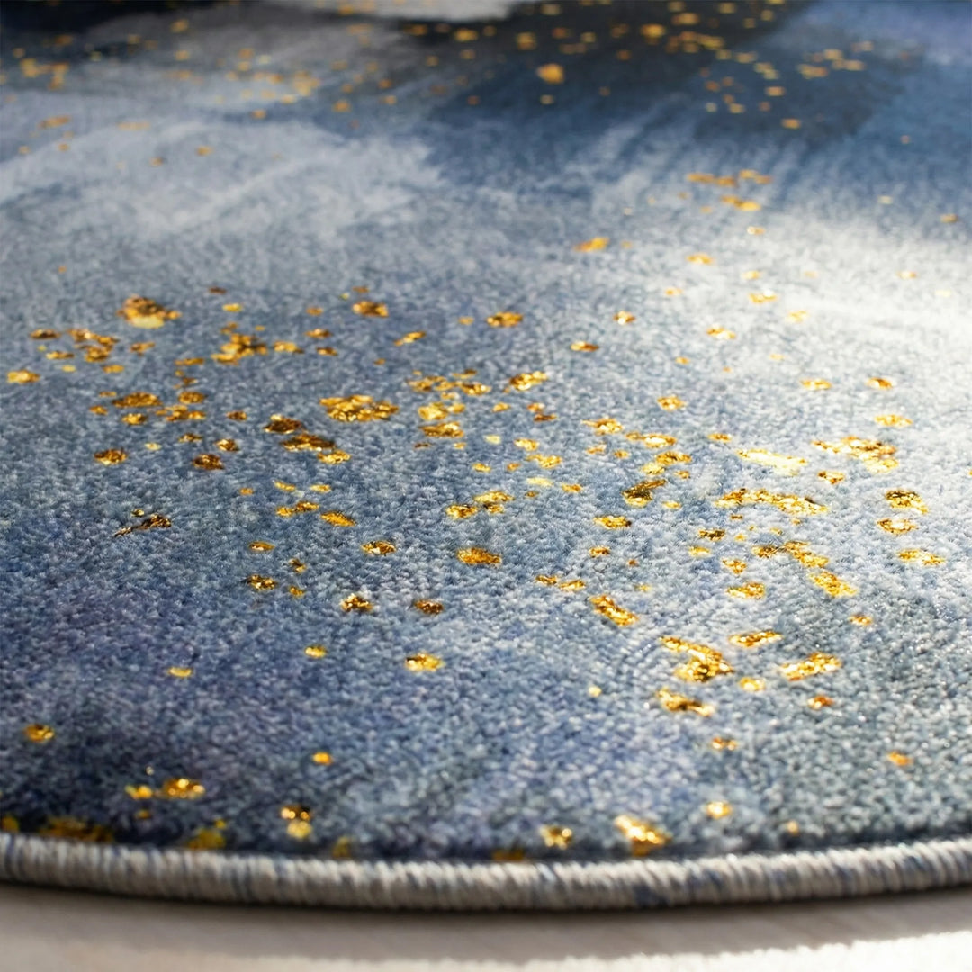 Round Boho Area Rug - LunariaRug