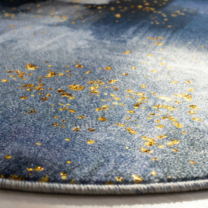 Round Boho Area Rug - LunariaRug