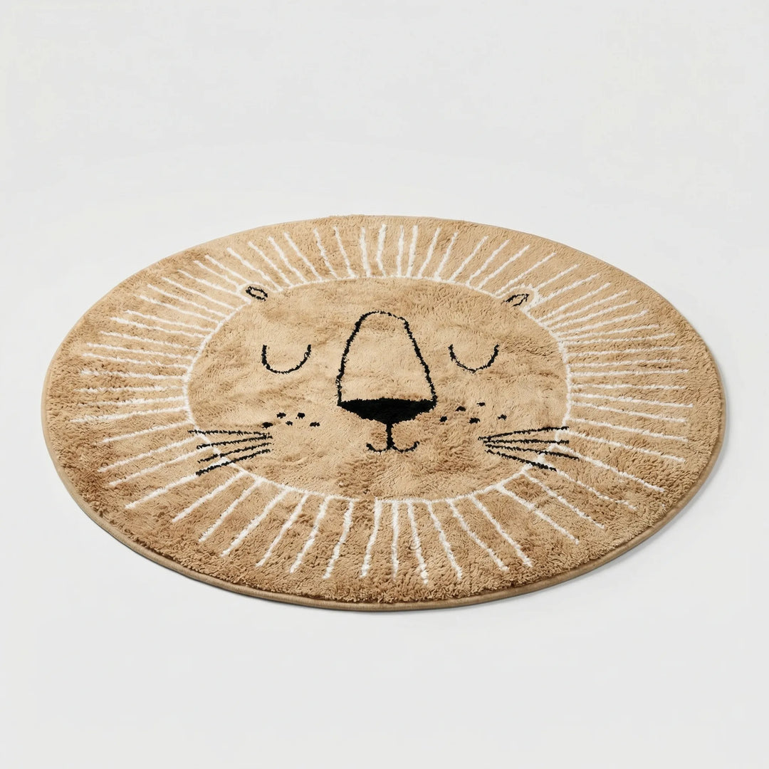 Round Children Play Rug - Liolette