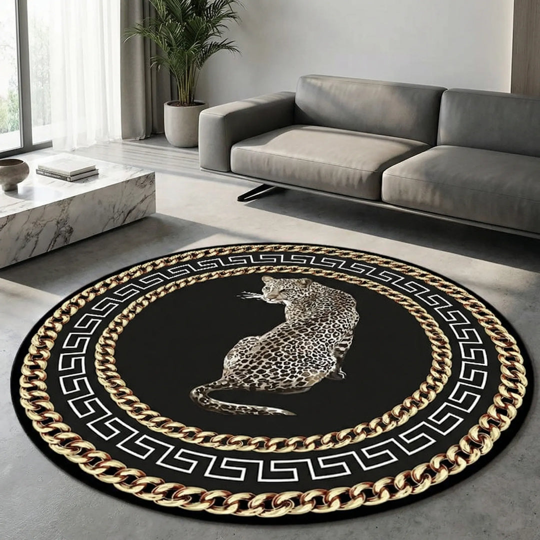 Round Decorative Area Rug - Luxepard