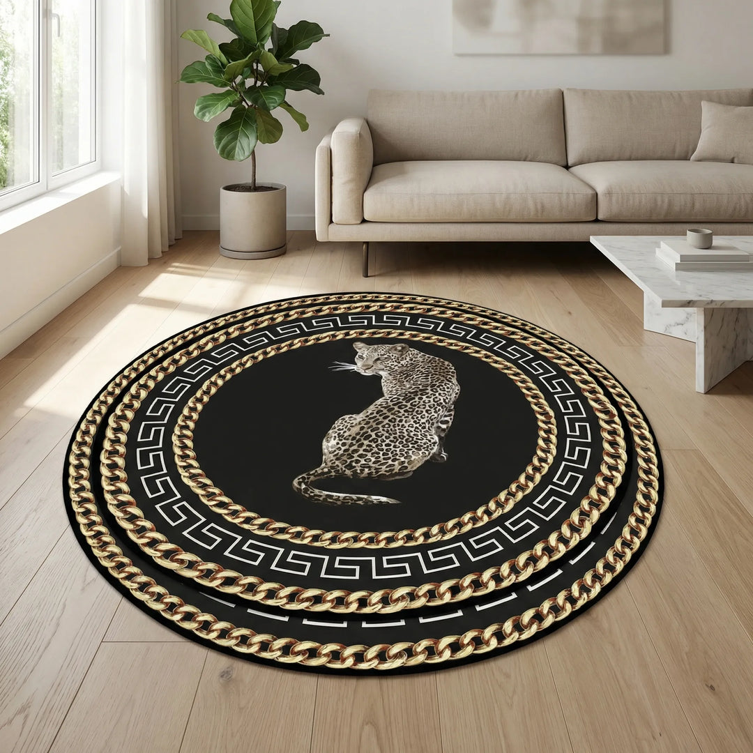Round Decorative Area Rug - Luxepard