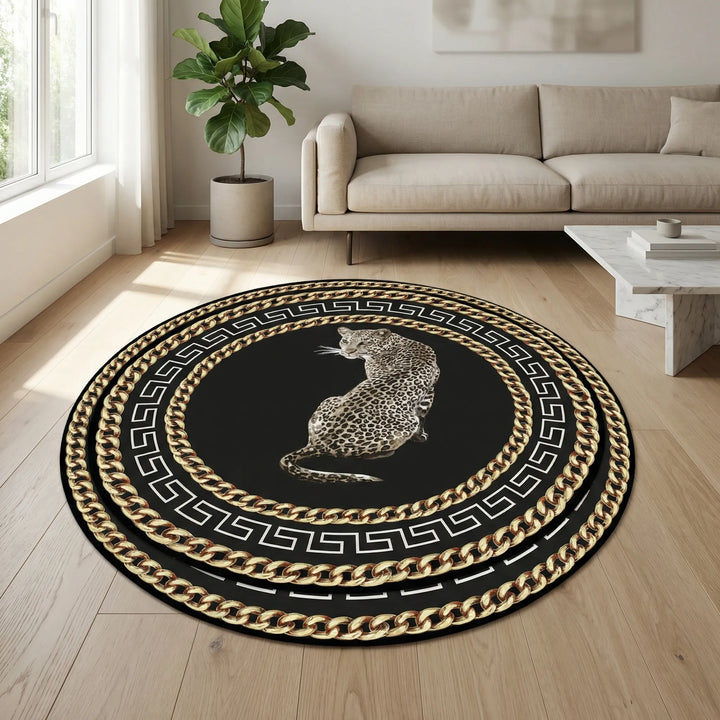 Round Decorative Area Rug - Luxepard