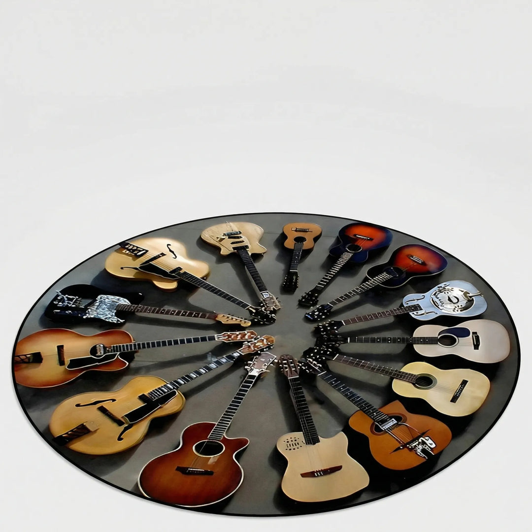 Round Decorative Area Rug - Strumora