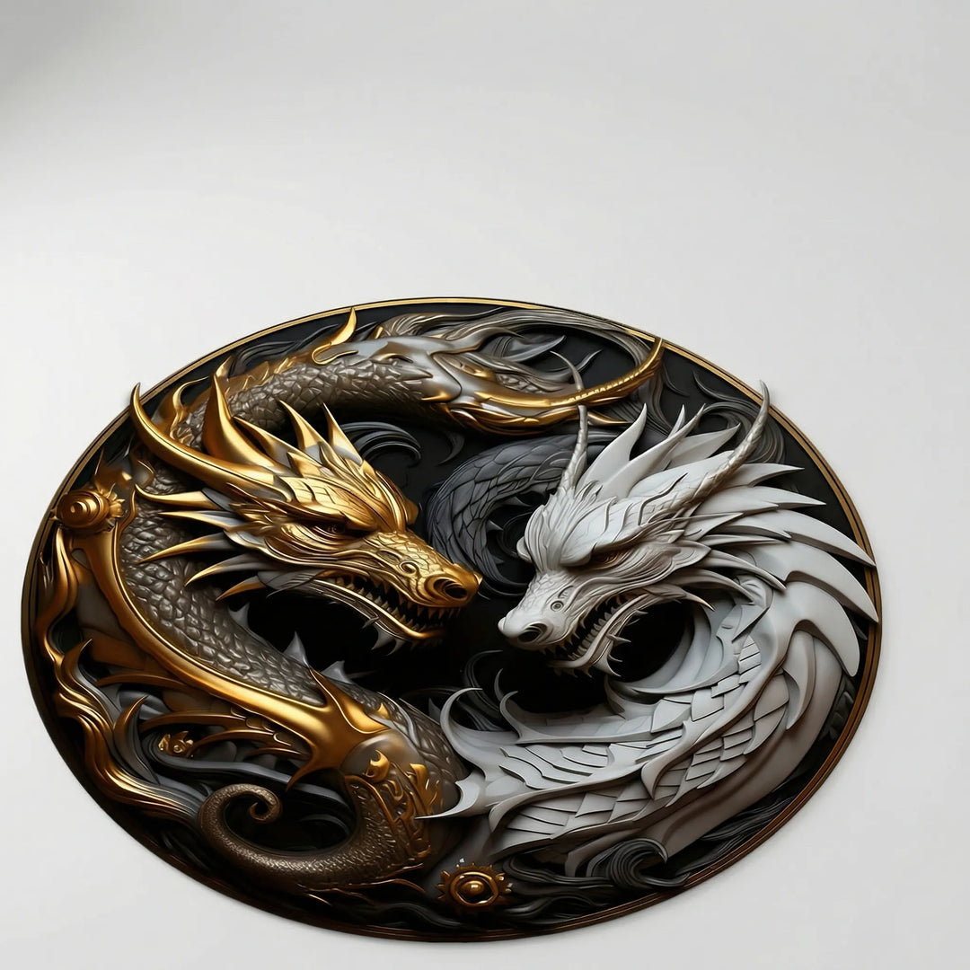Round Decorative Floor Rug - Drakylux