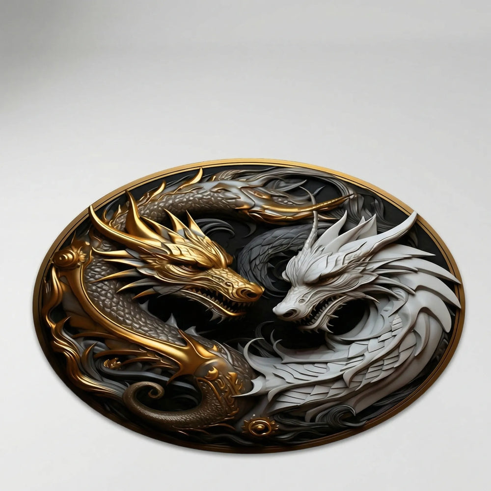 Round Decorative Floor Rug - Yinoro