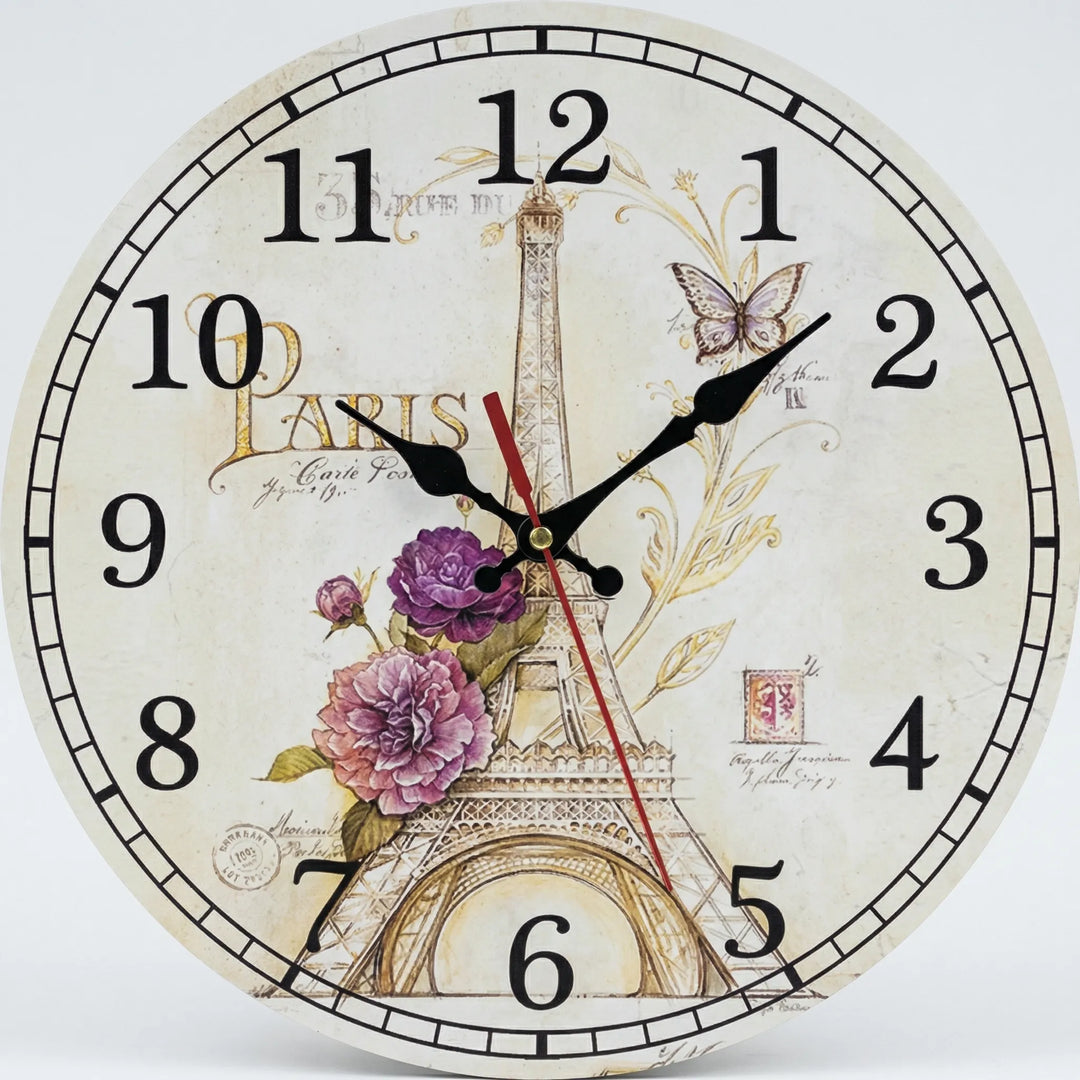 Round Decorative Wall Clock - Parivue