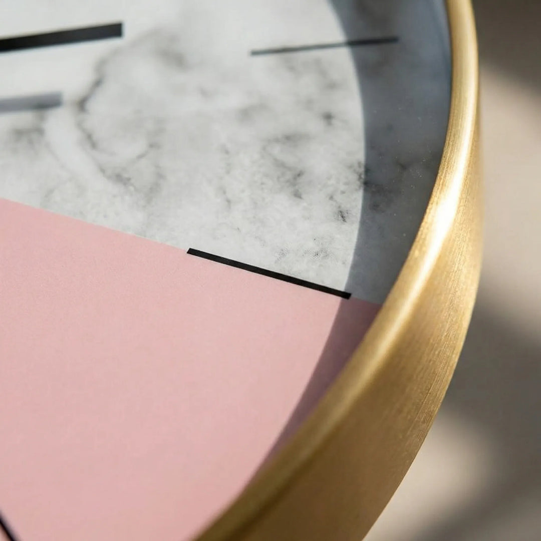 Round Minimalist Wall Clock - NordelleClocka