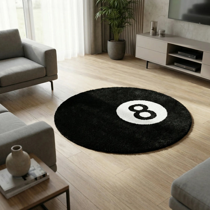 Round Novelty Floor Rug - Ballora