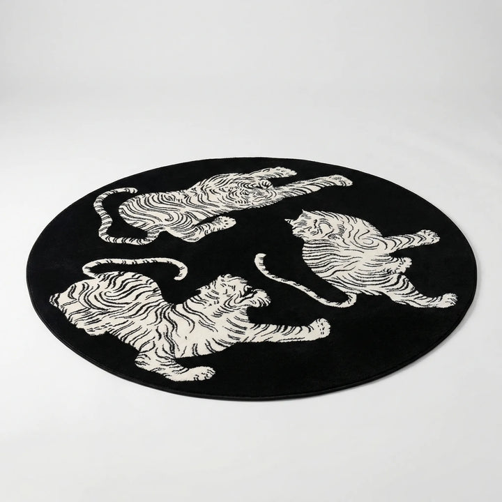 Round Plush Area Rug - Luxeround