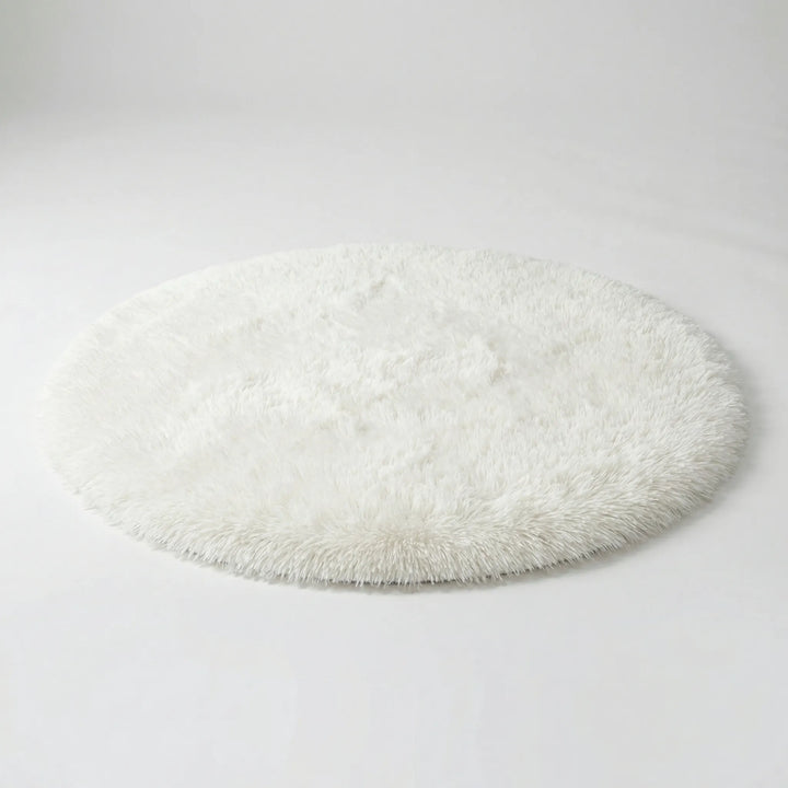 Round Thick Pile Rug - Plushora