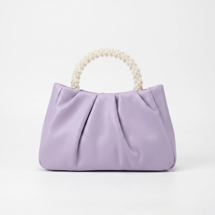 Ruched Evening Clutch Bag - Luminelle