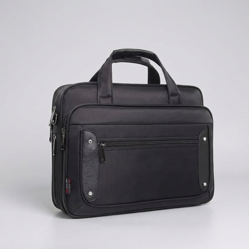 Ruime Canvas Laptoptas - UrbanBrief