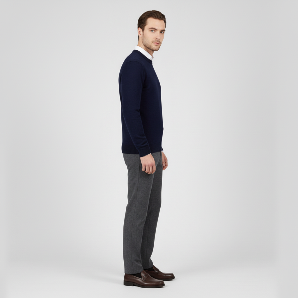 Rundhals-Pullover Für Herren - Francesco