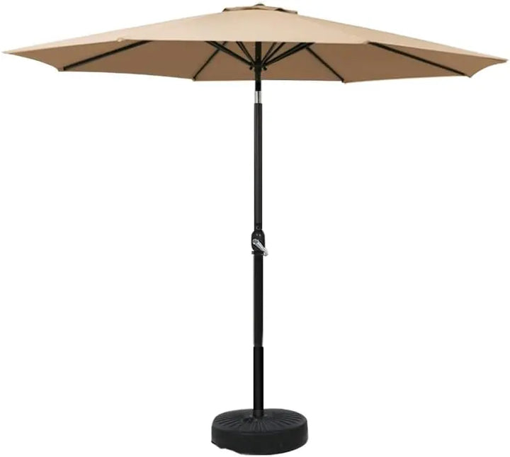 2.7m Outdoor Umbrella with Pole Stand – Solira – (UV & Water Resistant)