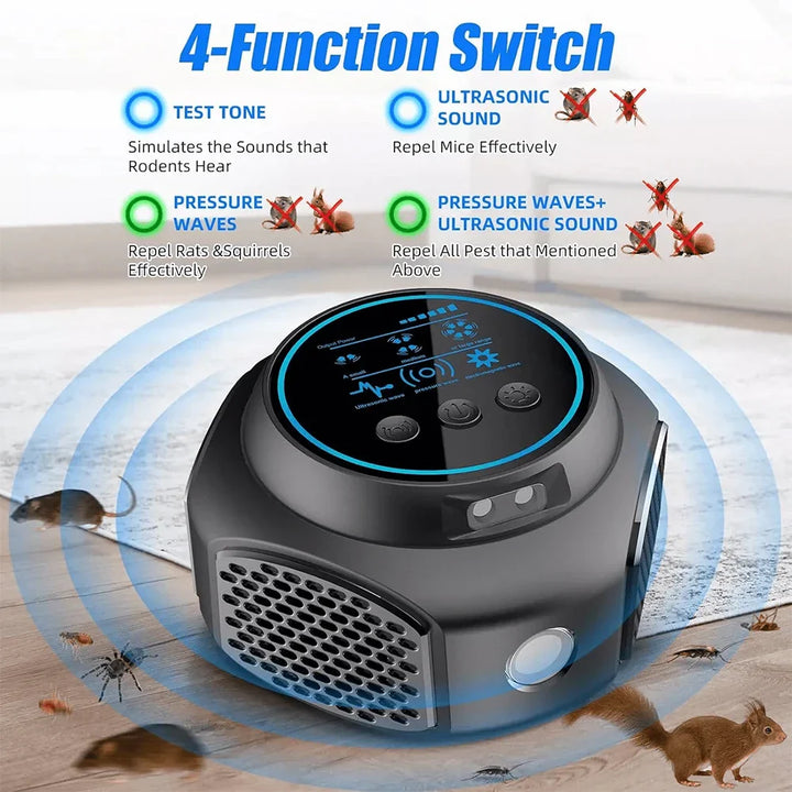 Ultrasonic Rodent Repeller Plug-In – PestShield (1+1 FREE)