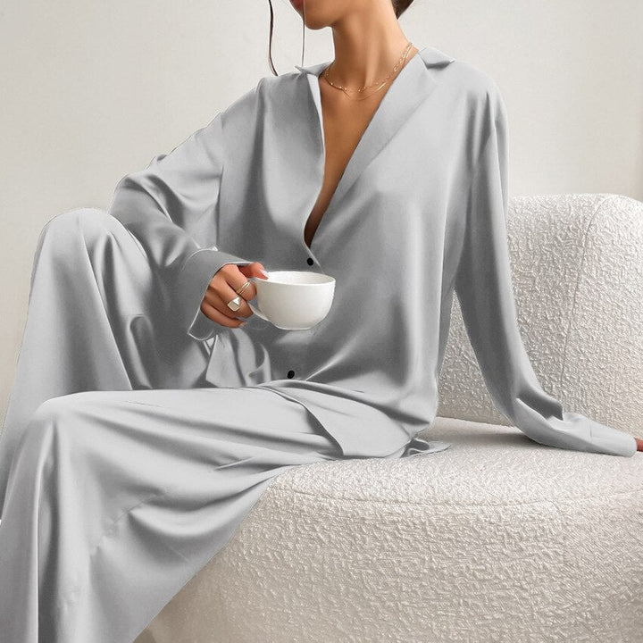 Satin Pyjama Set – Isabella Autumn Magic Edition