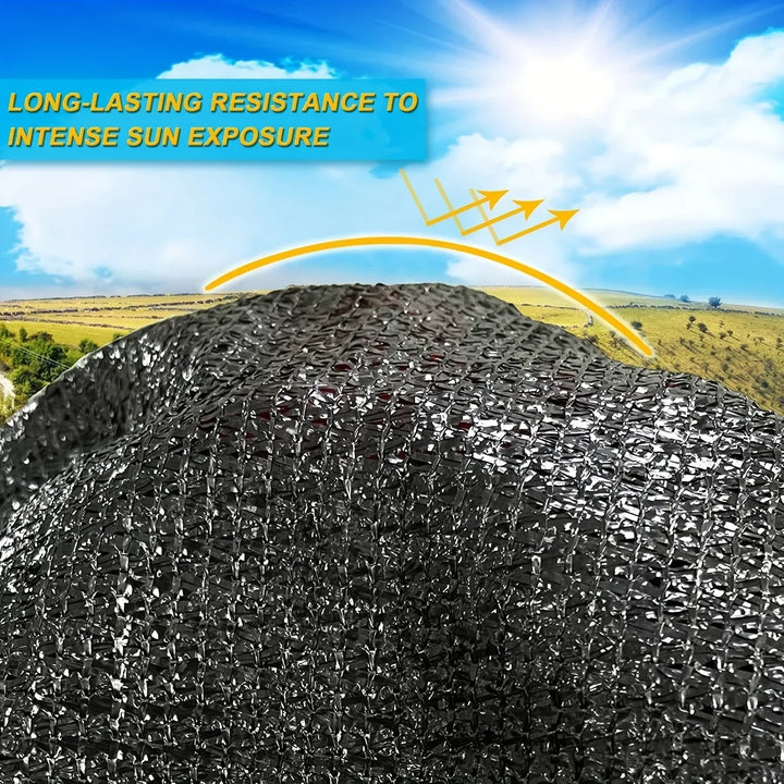 Black Shade Cloth Mesh Cover – SunGuard (1+1 FREE)