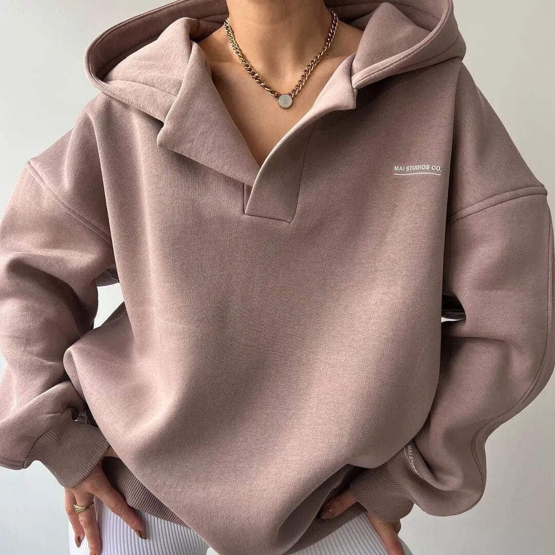 Warmer women's hoodie for winter days – Sibylla