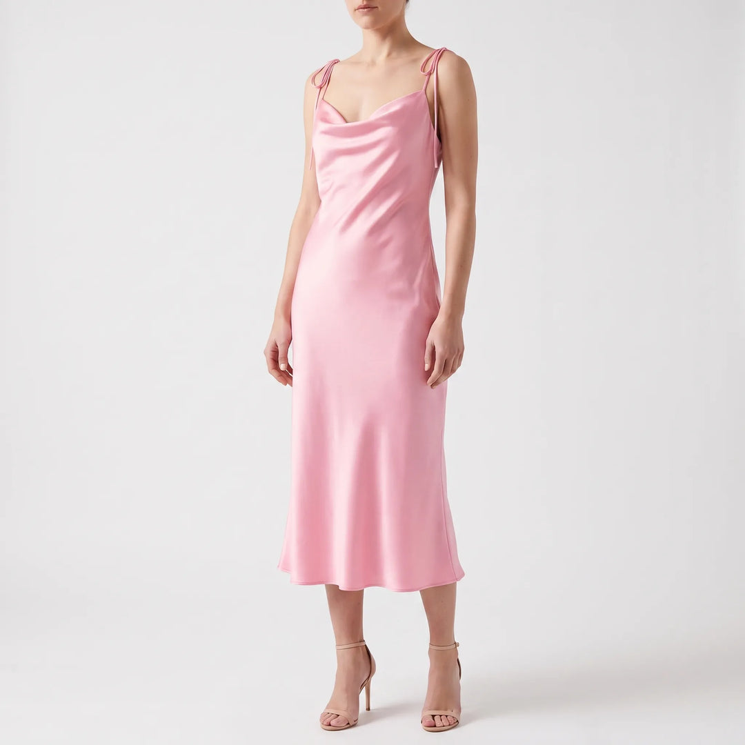 Satin Slip Dress -  Wilma