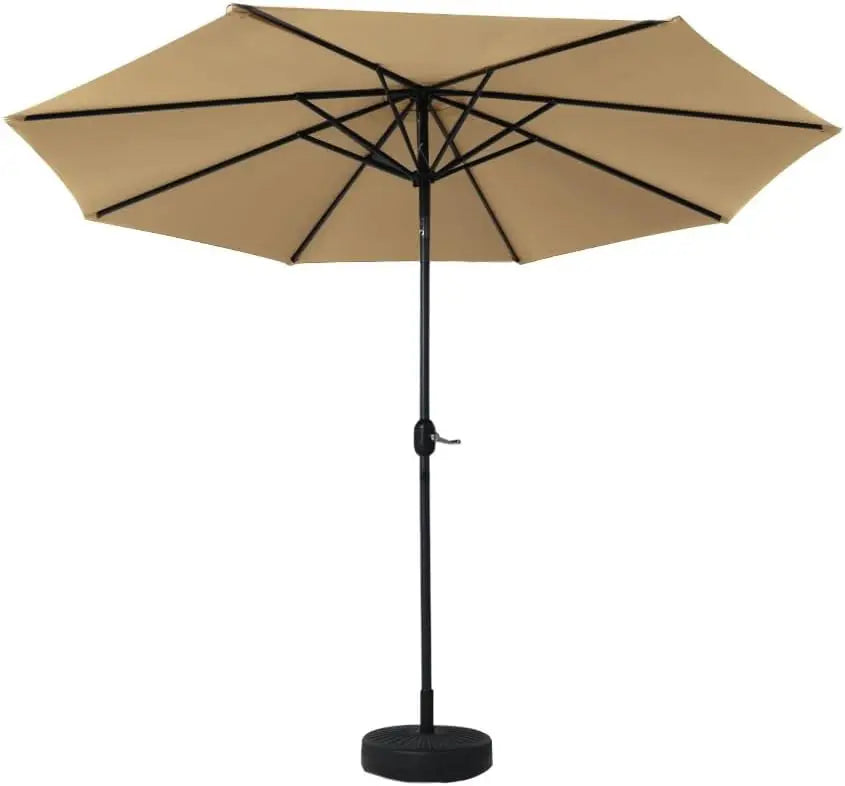 2.7m Outdoor Umbrella with Pole Stand – Solira – (UV & Water Resistant)