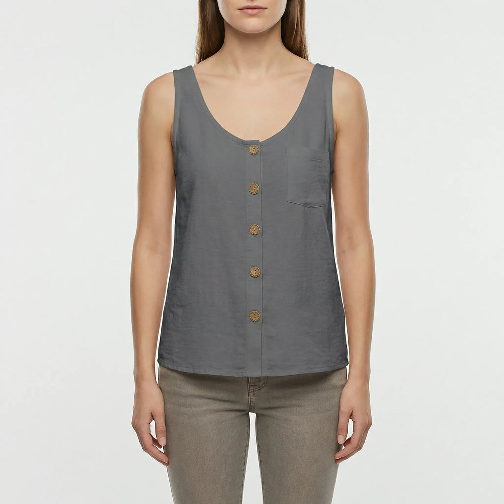 Schlanker Damen Tanktop Schnitt - Caroline